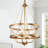Boho Farmhouse 4-Light Beaded Pendant Lighting