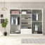 Floreat 6 Door Wardrobe