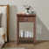 Draco Solid Wood Night Stand, Modern Farmhouse Nightstand, Small Side, Bedside Table with Drawer, End Table with Storage