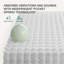 Cleo 23cm Memory Foam Pocket Sprung  Mattress-994615435