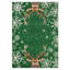 Tapis de Noël à motifs de rennes et de flocons de neige, antidérapant, antitache, lavable à la machine, pliable, idéal pour la décoration intérieure des fêtes de fin d'année.-630895627-630895630