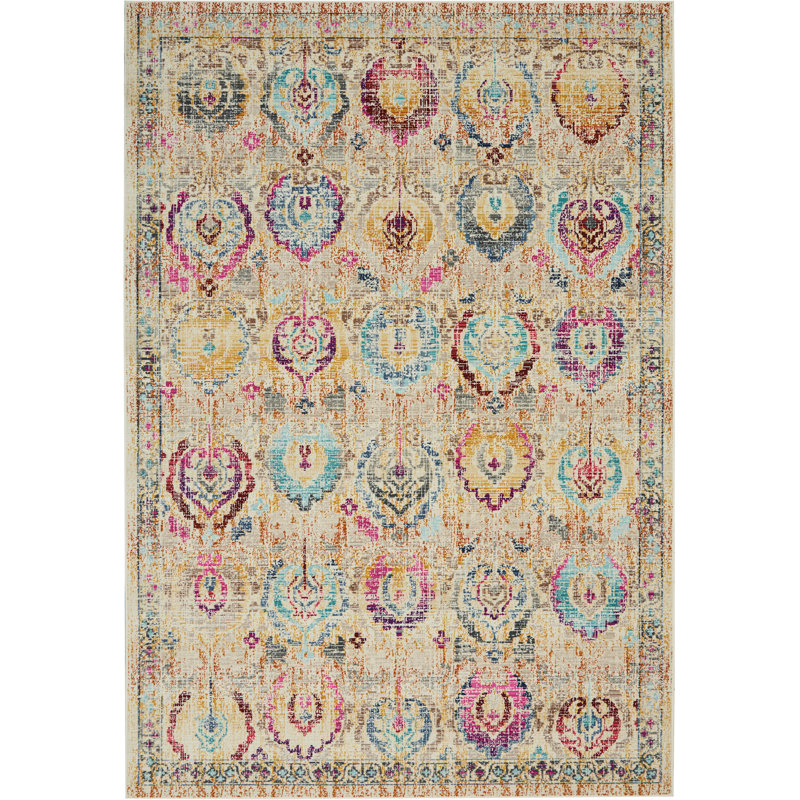 Erinn Oriental Area Rug, Rectangle 121 x 173 cm