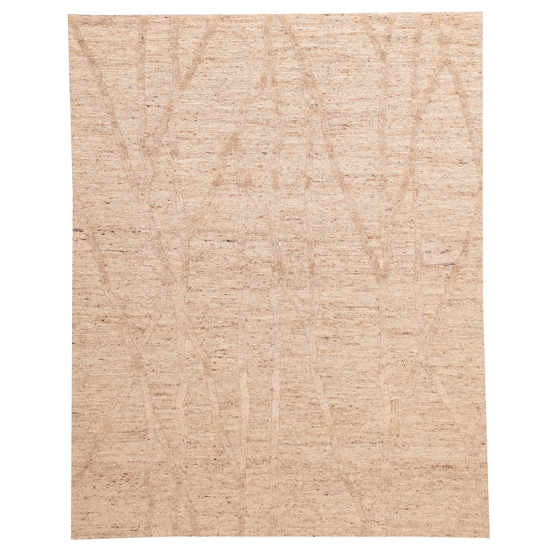 Tapis brun clair Jacklynne 7 pi 9 po x 9 pi 8 po
