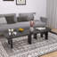 Table basse gigogne en bois 70,76 po