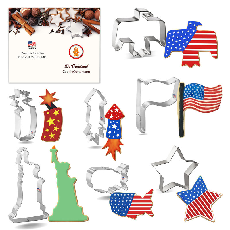 CookieCutter.com 7 -Piece Non-Stick Cookie Cutter