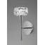 Vinton 1-Light Dimmable Chrome Wallchiere