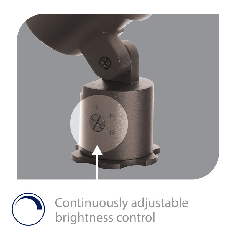 LED Spotlight, Bronze on Brass, 2700K