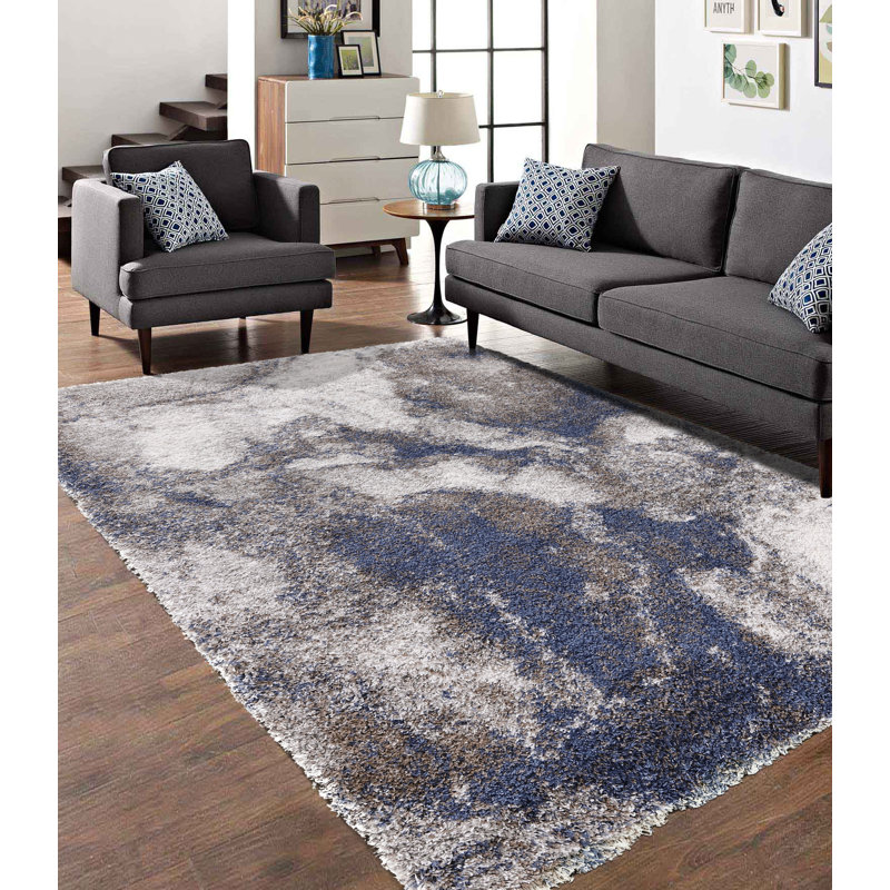 Allesan Performance Abstract Indoor Rug, Rectangle 5' x 8'