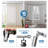 Adeline Steel Adjustable Single Curtain Rod-17228673-17228678