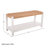 Alaterre Furniture Bench with Handcrafted Woven Rope Seat - Newport Collection 40-Inch Wood Bench with Storage Shelf for Entryway or Bedroom - Indoor Furniture (White)-827446937