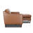 Leyla Genuine Leather 100" 2-Piece Sectional