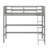 Wood Loft Bed With Ladder-533479508