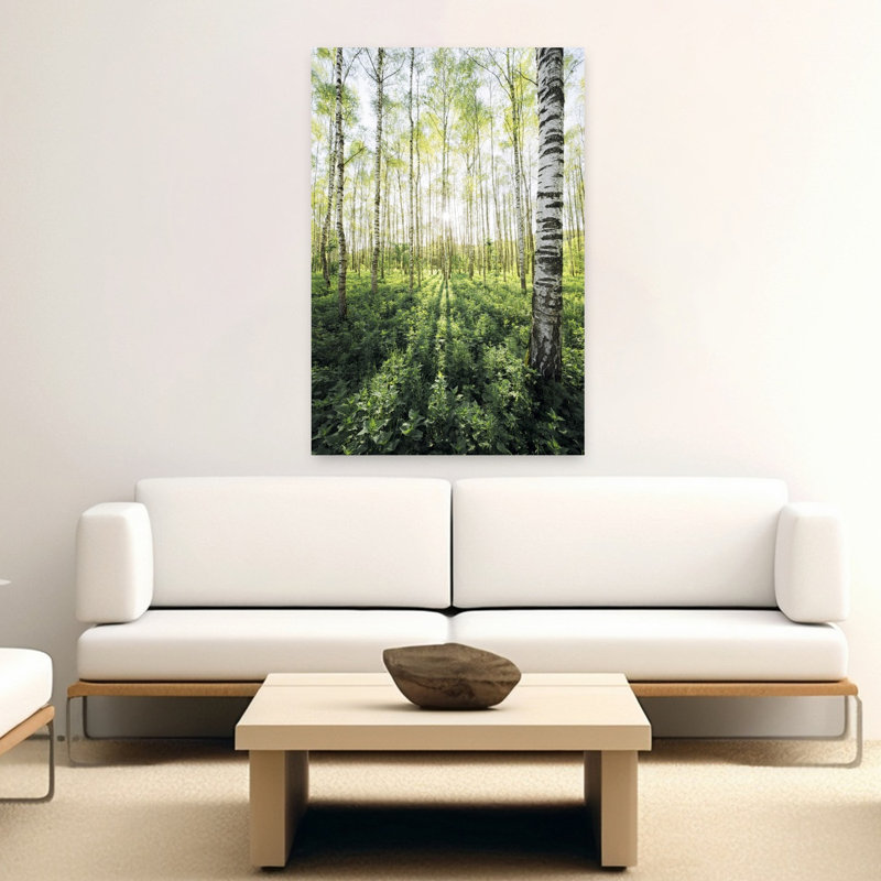 Impression d'art mural Birch Grove, 60" H x 40" W