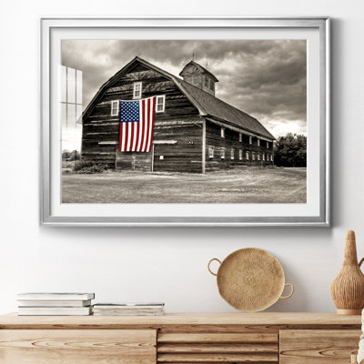 Modern Barn III - impression encadrée
