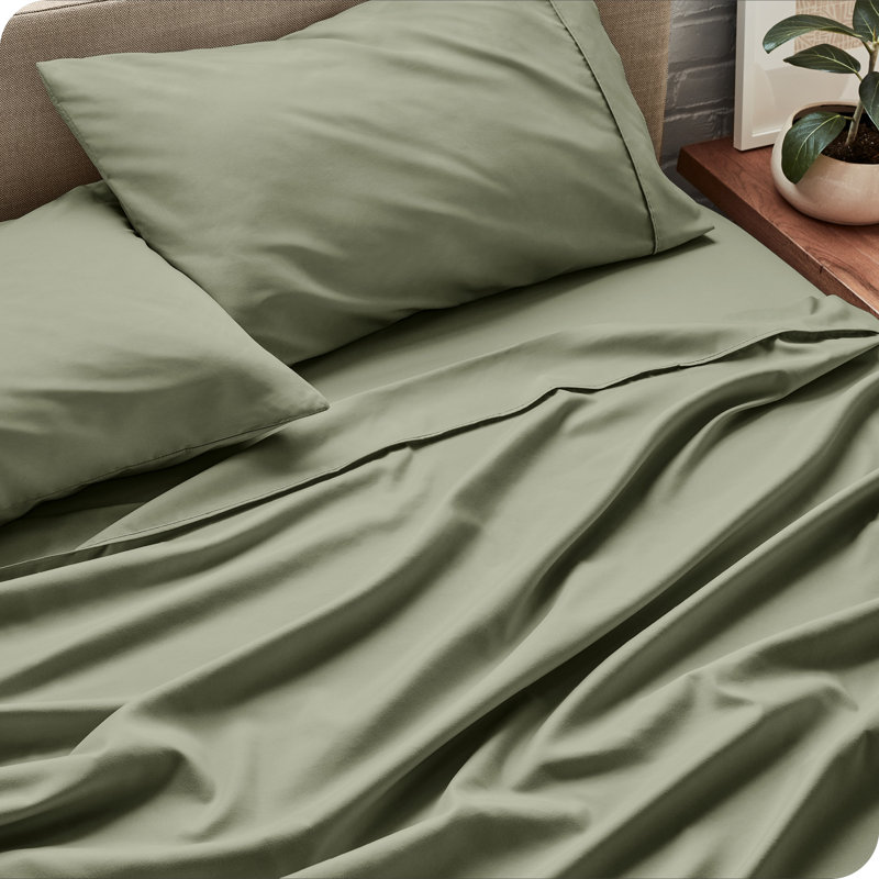 Ensemble de draps en microfibre Bare Home, ISE, Ensemble de draps pour lit simple + 1 drap-housse 