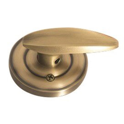 Double levier de porte avec rosette rond Trad Rose