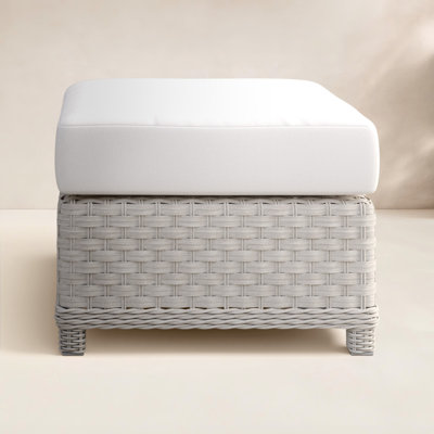 Sky Sunbrella® Patio Ottoman