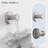 Fresco Brushed Nickel 5 pieces Decorative Bathroom Hardware sets-126364230