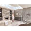 Applique murale 1 lumière pour salle de bain Brantford-13749142
