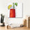  «Bloody Mary» par Susan Ball, art mural sur toile, 18 po x 18 po