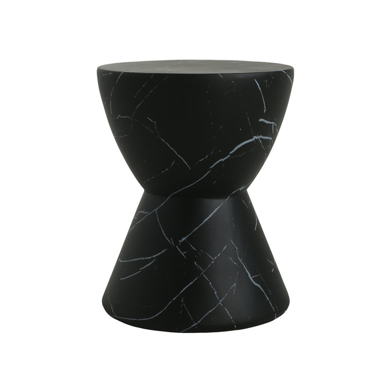 Table d'appoint / de table d'extérieur en béton léger MGO pour l'extérieur, table d'appoint de salon, marbre