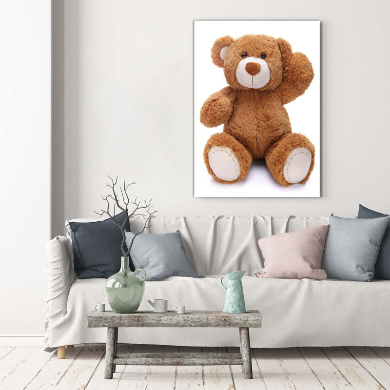 Teddy Bear - Wrapped Canvas Print