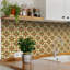 8'' W x 8'' L Vinyl Peel and Stick Mosaic Tile