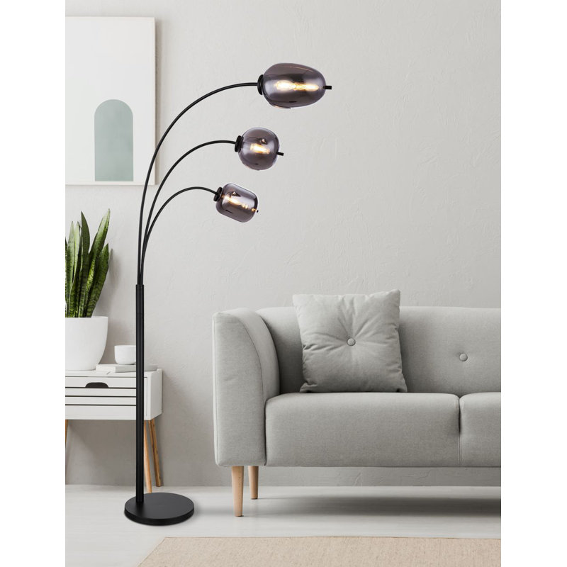 167 Cm Extraordinary Floor Lamp Blacky
