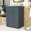 Meuble-lavabo de salle de bain avec lavabo intégré - conception peu encombrante, grand espace de rangement-71403909