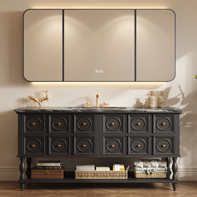 Armoire de salle de bain américaine.