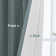Vishrut Linen Blended Slub Textured 100% Blackout Back Tab Curtain Pair