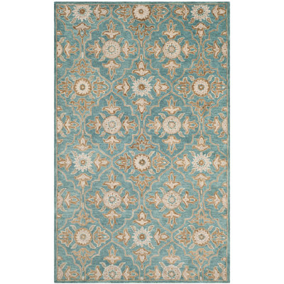 Cranmore Hand Tufted Wool Floral Rug