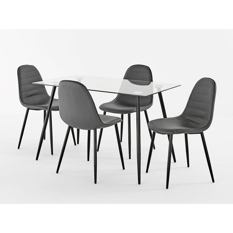 Bodnar 4 - Person Dining Set