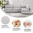 Nuccio 4-Piece Modern Minimalist Soft-Upholstered Sectional With Pillow Back
