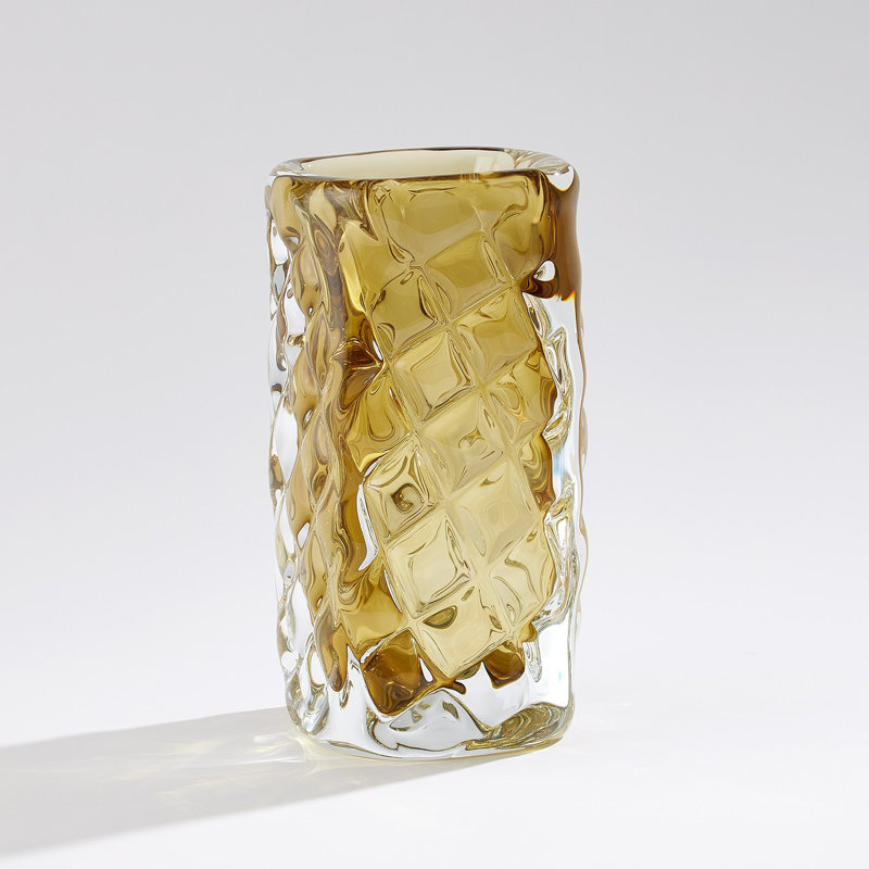 Glass Table Vase, Overall Height-  12"