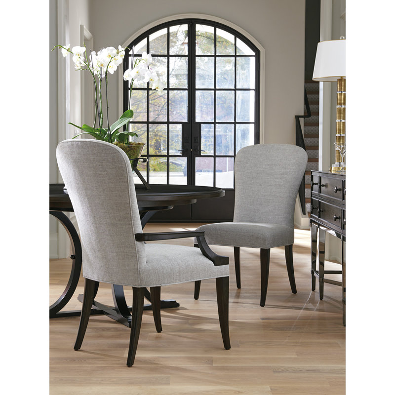 Brentwood 19.25'' H Upholstered Dining Chair, Grey