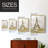 Eiffel Tower Glitz Framed Print - Solid Wood-2078286623