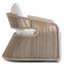 Fauteuil pivotant extérieur Trellis - Sur mesure-642542745