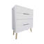 Commode 4 tiroirs - Pieds en bois-1137409020