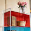 Multifunctional large-capacity acrylic bookcase-2107953831