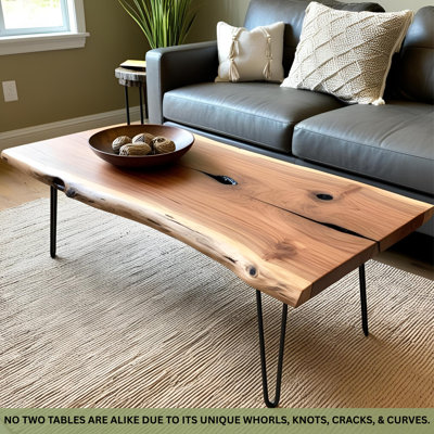 Solid Wood Four Leg Coffee Table