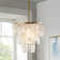 Exquisite Layered Capiz Shell Chandelier