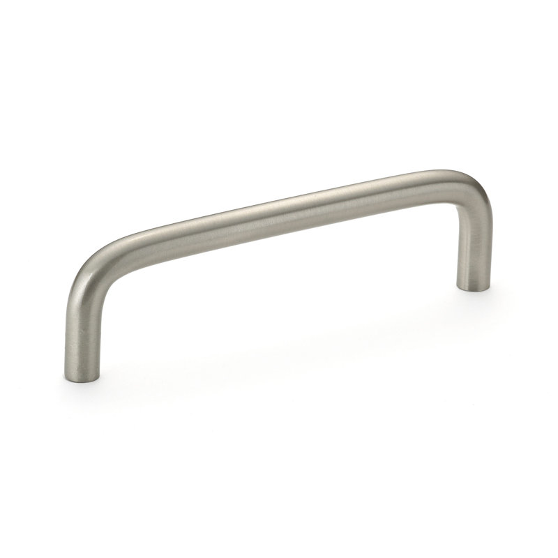 Poignée barre 4 po Expression, Nickel brossé
