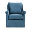 Fauteuil pivotant Deanna, fauteuil d'appoint pivotant rembourré