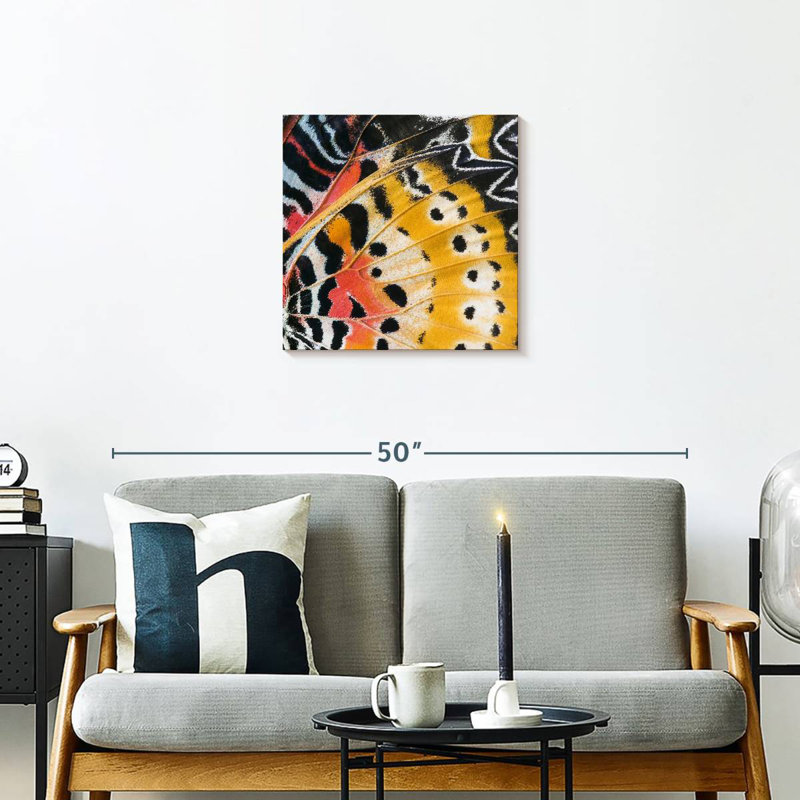 Brampt Monarch Butterfly Wing, 20" H x 20" W