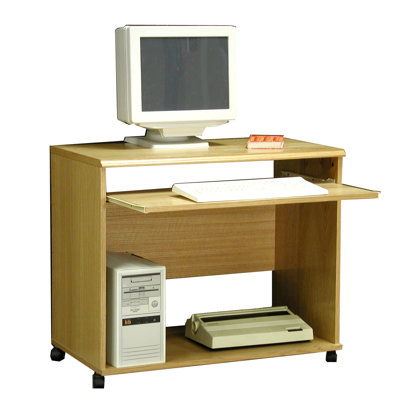 Tanaga 36'' H x 30.5'' W AV Cart with Wheels