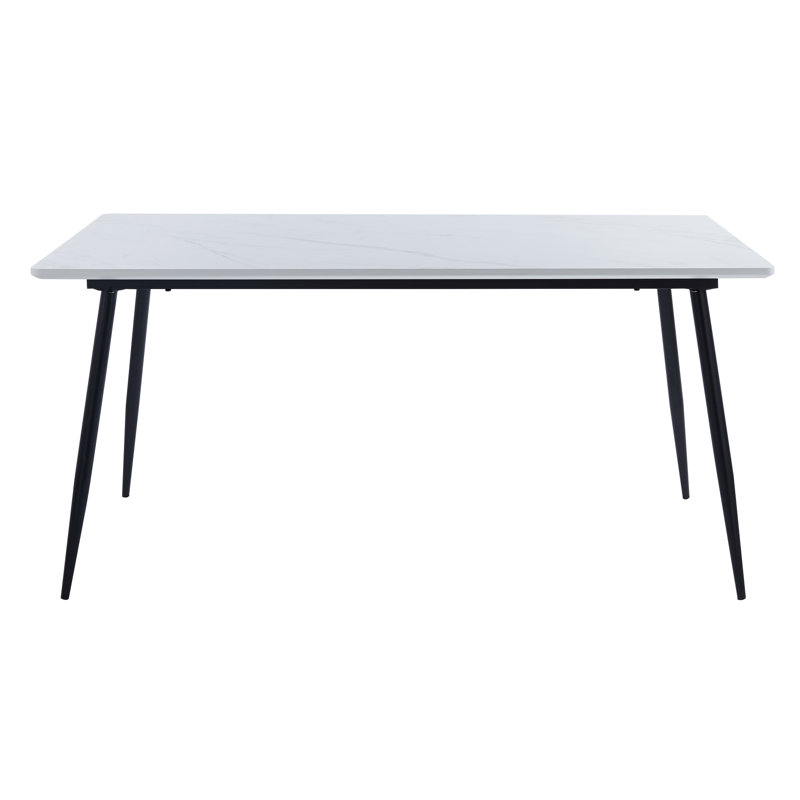 Hinshaw Metal Base Dining Table, 72.5cm H x 90cm W x 160cm L