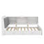 Lit plateforme simple avec tête de lit, tablettes et tiroirs de rangement-1322192776
