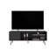 Meuble télé, 1 porte, 3 tablettes-458901034