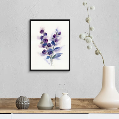 «Pretty in Purple I», reproduction d'art sur toile